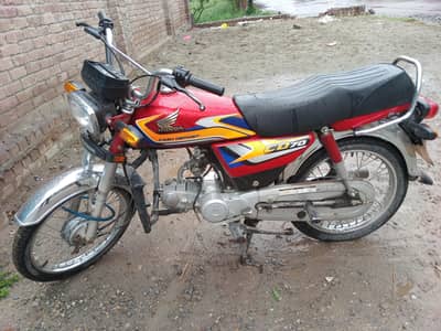 Honda CD 70 cc 2025 model for sale