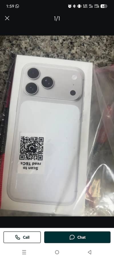 Iphone 17 pro max  512 gb