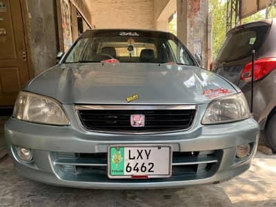 Honda City 2001 AC on Engine 100 tyres alloy rims new