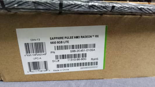 rx 6600 sapphire pulse edition