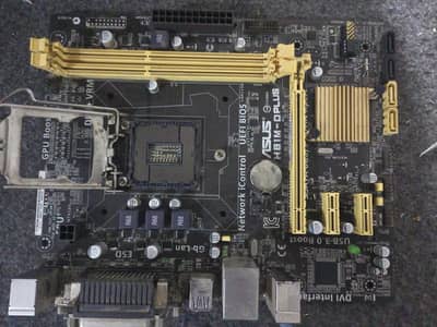 ASUS H81 motherboard+processor+16 GB RAM+Heatsink+I/Oshield