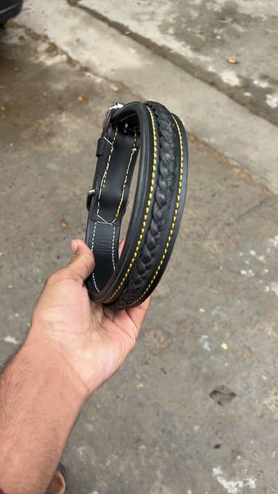 LEATHER BELT/EXCHANGE WITH BELT POSSIBLE