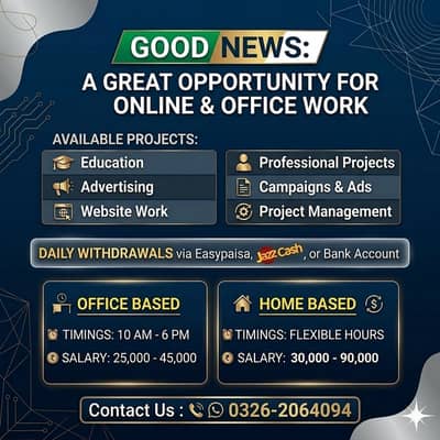 Typing job/Assignments job/ Online job/ part time/ home job/Data entry