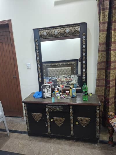 Bed set, side Tables and  Dressing