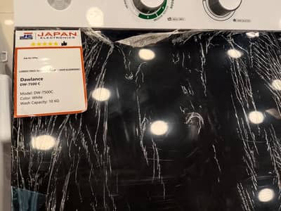 new washing machine double 10 kg daba pack