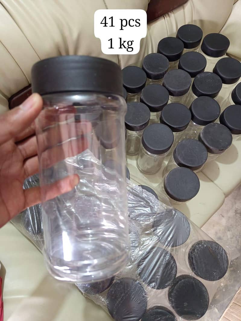 Plastic Jars 1