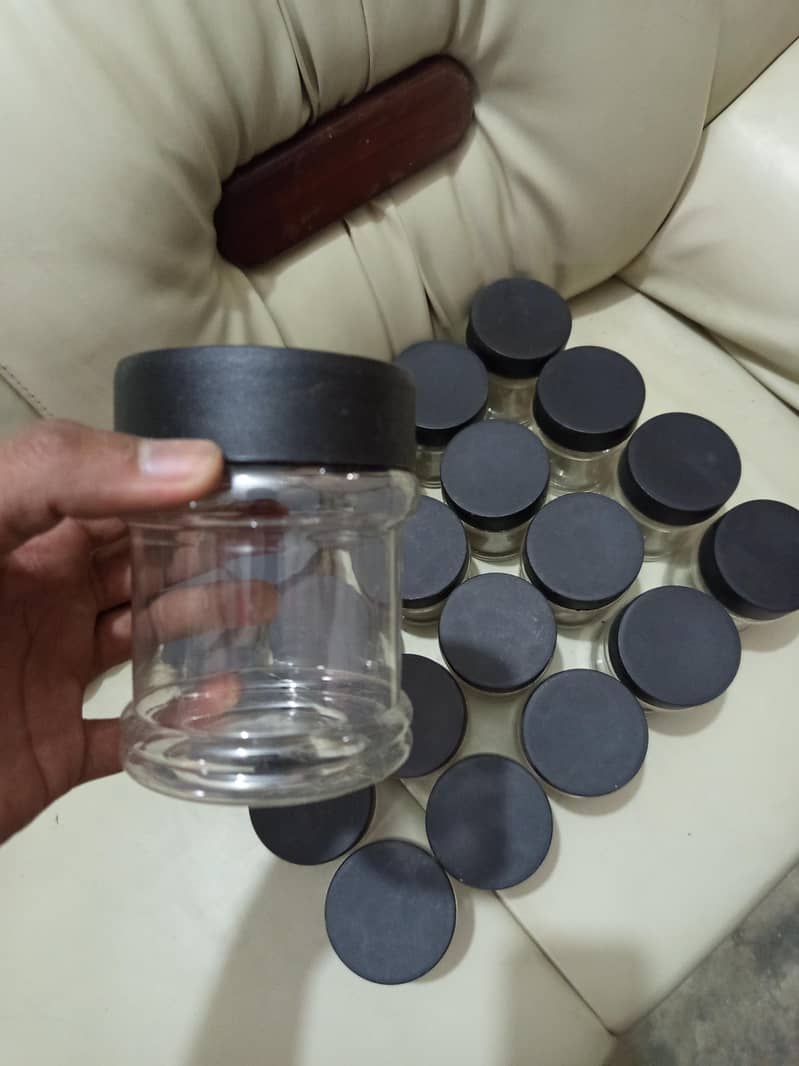 Plastic Jars 4
