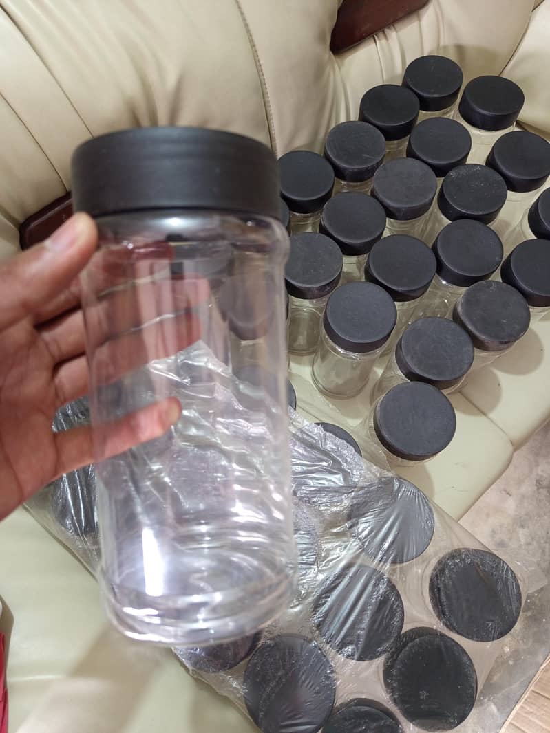 Plastic Jars 7