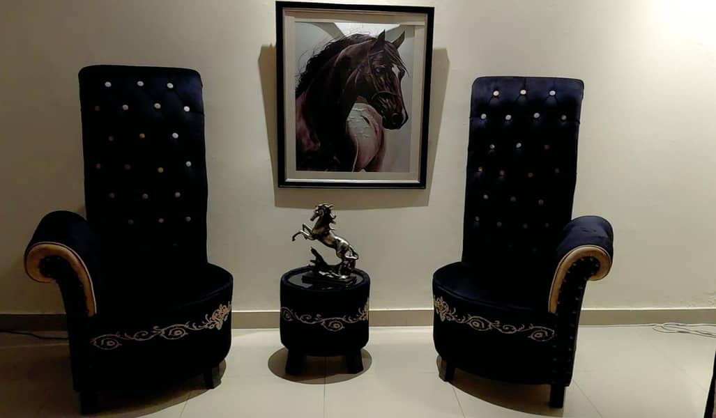 Sofa Set with Table 0