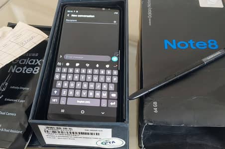 Samsung Galaxy note 8 Official Pta Approved Dual Sim