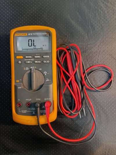 FLUKE 87V MULTIMETER MADE IN USA INDUSTRIAL