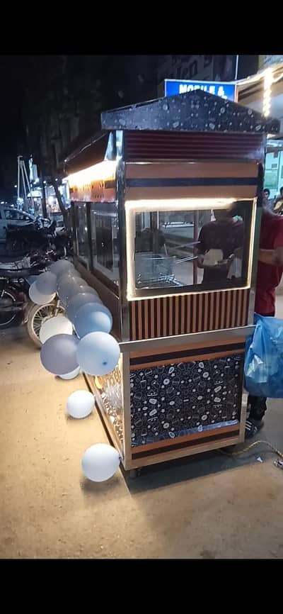 Food Cart for zinger burger, fries etc