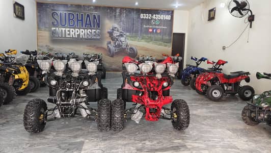 125cc Shikari Jeep Big Suspension Atv Quad Bike Delivery In All Pak