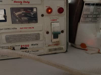 Stac stabilizer 2100 watts
