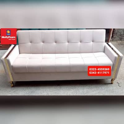 Sofa cum bed Molty double bed folding bed /Foam Mattress/Dining Table