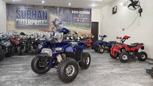 Latest 150cc Audi Style Sports Allowy Rims Atv Quad Bike Delivery In