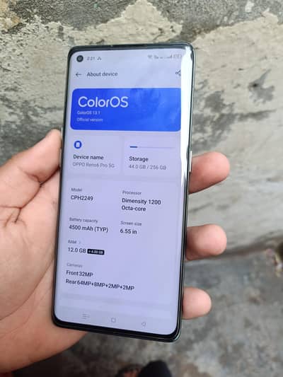 oppo Reno 6 pro 5G