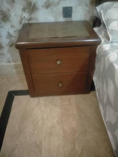 original ash wood bed set sale in Johar town lahore