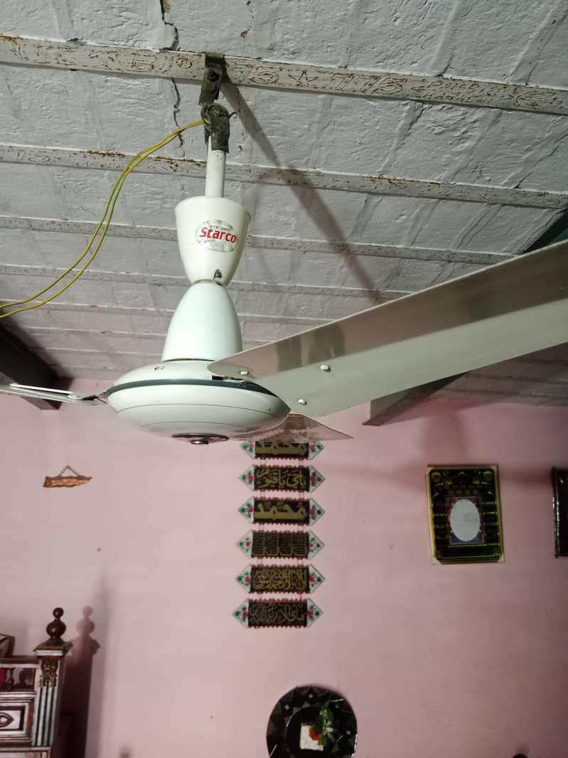 سٹار کو کمپنی کا پنکھا ہے بالکل صاف کاپر وینڈنگ میں 220 1