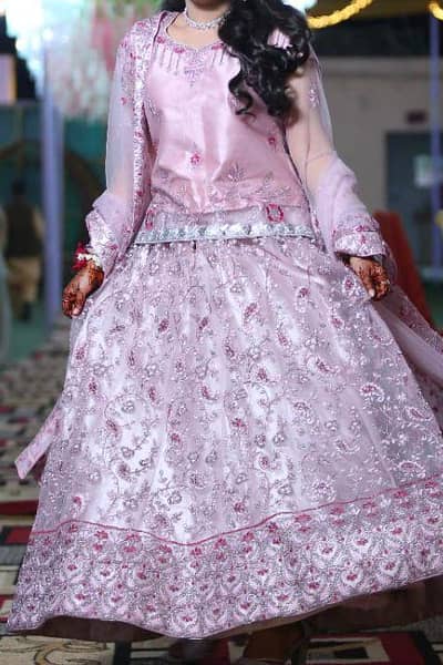 Elegant pink | Bridal lehanga choli | wedding wear
