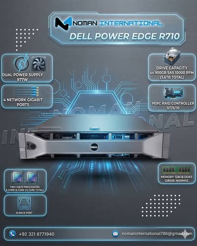 DELL POWER EDGE R710 2.5  | Server