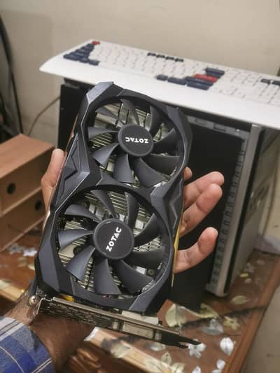 Nvidia Gtx 1060 3gb zotac Dual Fan All port working 100% okay