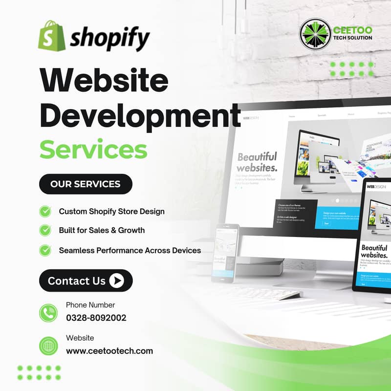 Shopify Website Development | Professional E-commerce Store Setup 0
