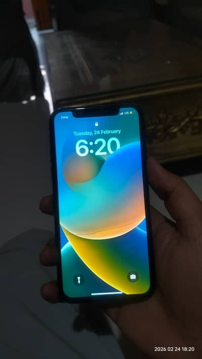 Iphone X 256GB (PTA Approved)