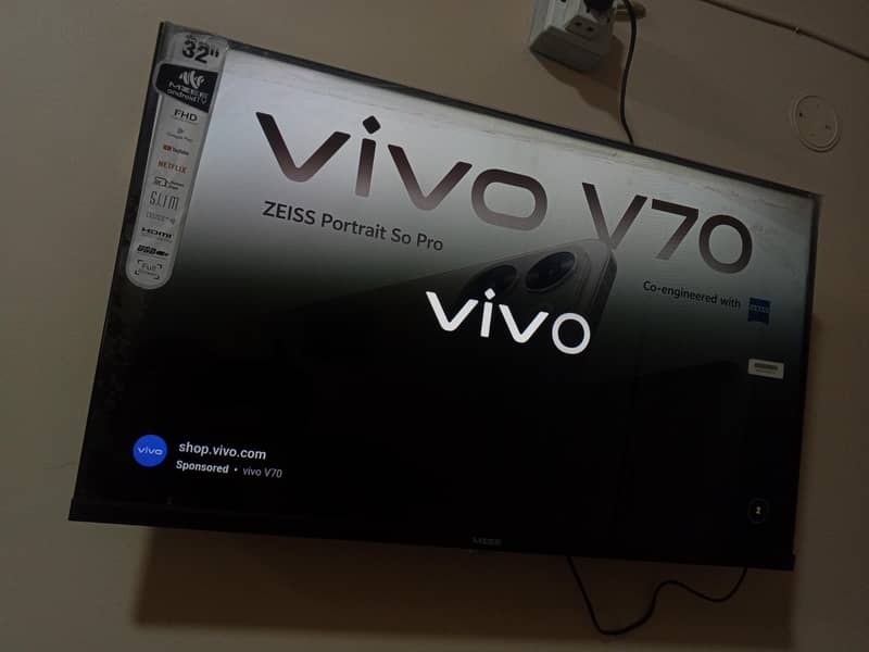 MAZEE SMART ANDROID LED 32inch boderless latest Android version 0