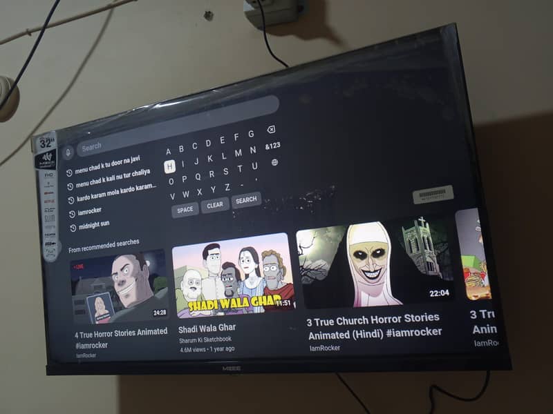 MAZEE SMART ANDROID LED 32inch boderless latest Android version 1