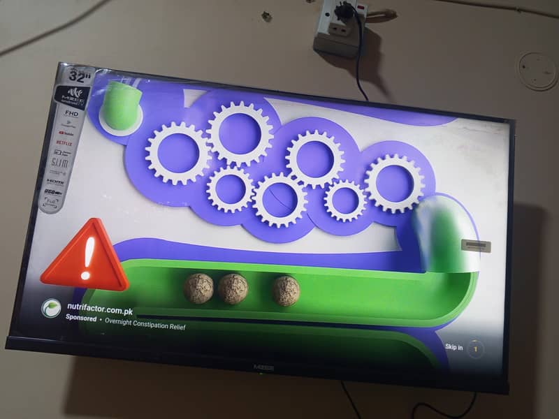 MAZEE SMART ANDROID LED 32inch boderless latest Android version 2