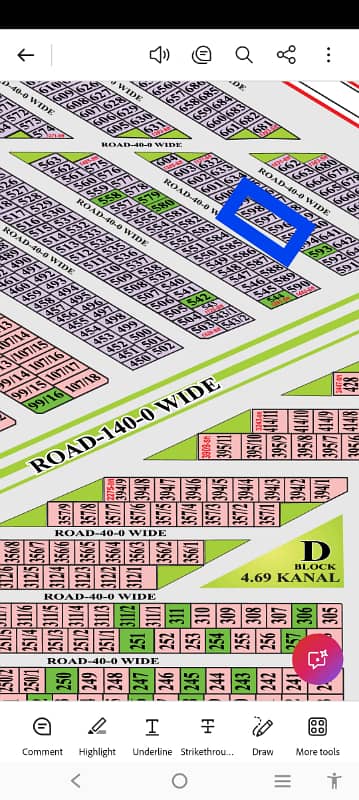 5 marla plot block D Citi Housing Sargodha road Faisalabad
