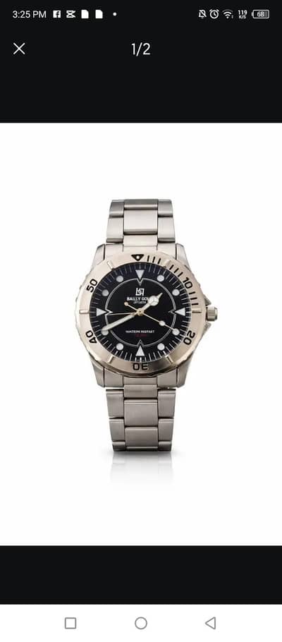 BALLY BOND diver watch