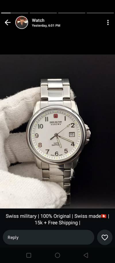 swiss military hanowa