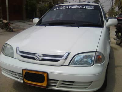 SUZUKI CULTUS VXRi MODEL 2016 LE WHITE COLOUR BEHTREEN CONDITION