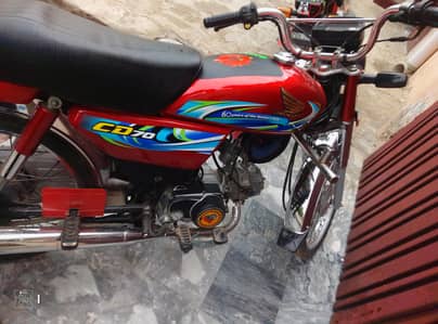 Honda CD70 2024 model 10/10 condition