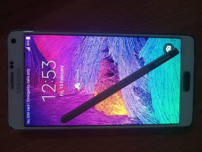Samsung note 4 in good condition. . . extra display panel freel