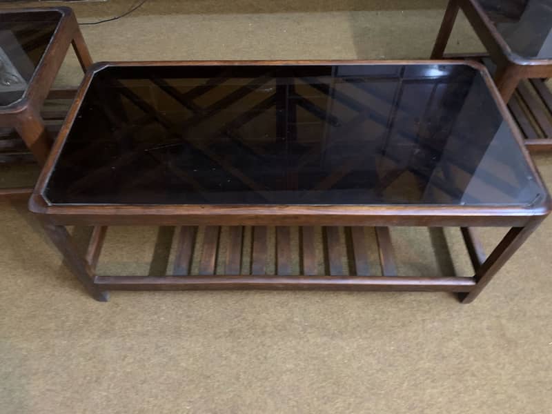 Table set with 2 side table 1