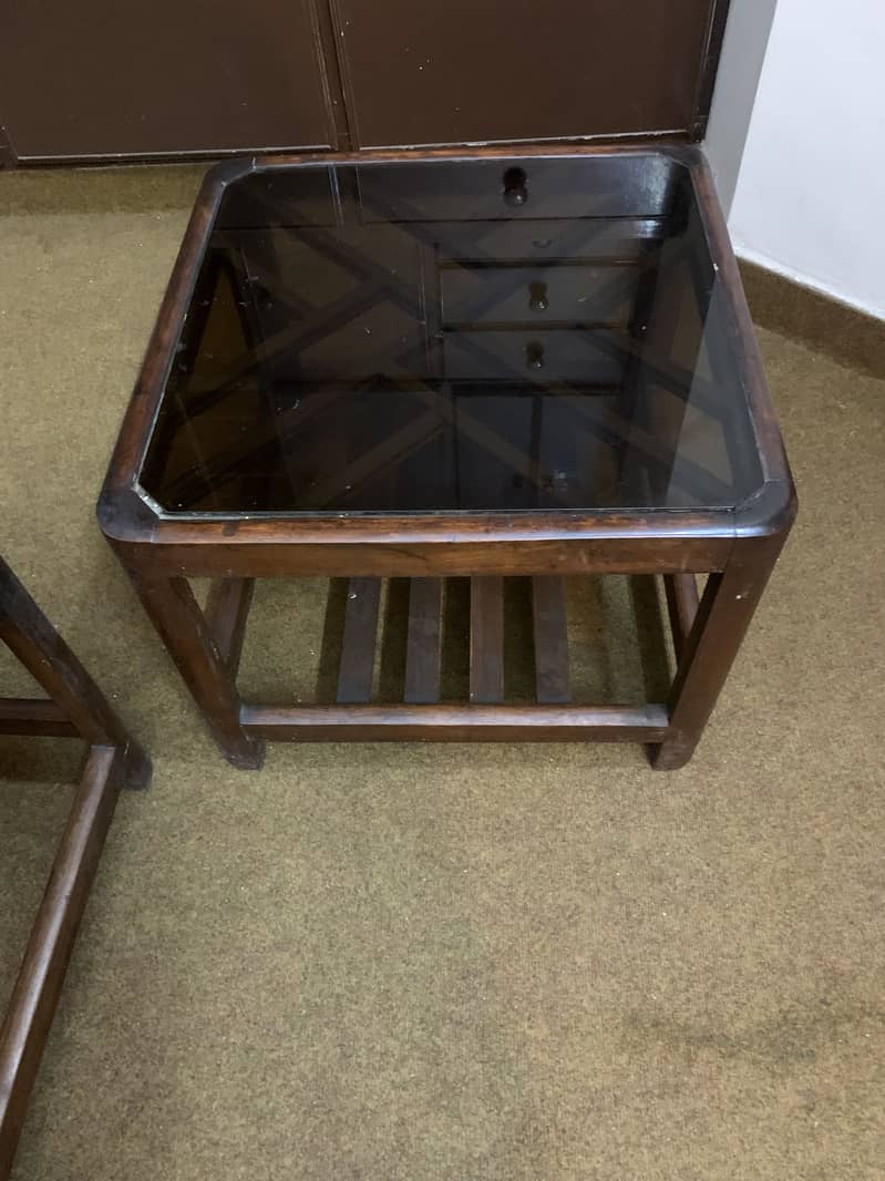 Table set with 2 side table 3