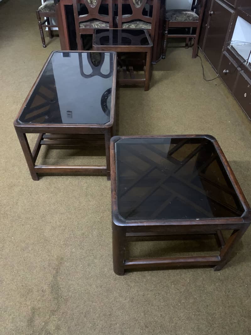 Table set with 2 side table 5