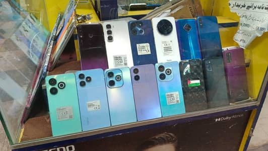 Need infinix and vivo tecno old mobile 8/128