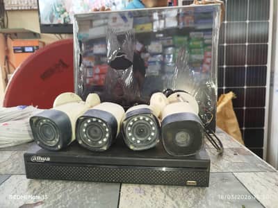 Dahua Camera & DVR & Hard disc 128 with LED