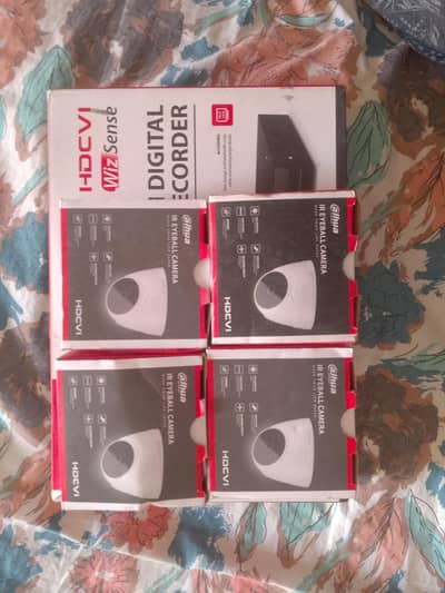 Dahua 2MP Wizsense HDCVI surveillance solution (4-Camera Kit)