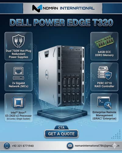 DELL POWER EDGE T320 | server