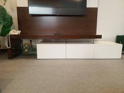 Wooden TV Console For sale