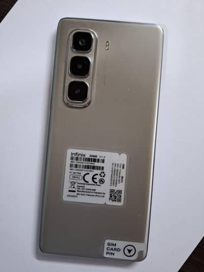 Infinix 50pro plus silver gray
