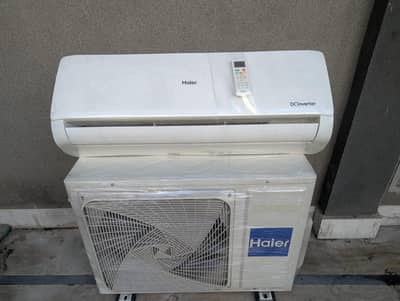 Haier DC inverter 10/10 condition 1.5 ton goodcoolin all/0321/8888/564