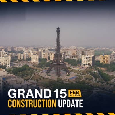 155 Sq Ft Shop In Grand Lifestyle Facing Eiffel Tower Bahria Town