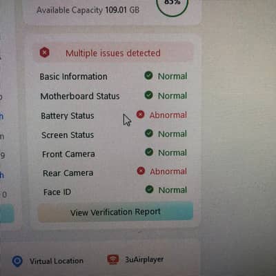 128gb hay full ok Sirf battery change hay our koe issue nai hay
