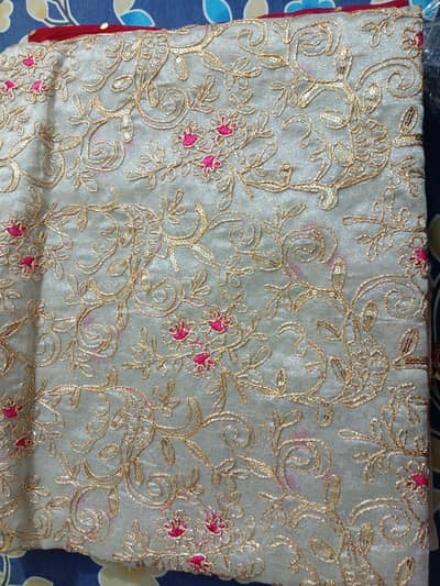 new unstitched beautiful suit 4 piece